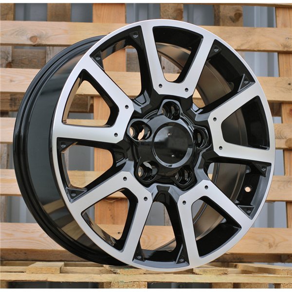 R20x8.5  5X150  ET  55  110.1  B1380  Black Polished (MB)  For 4X4  (K3)
