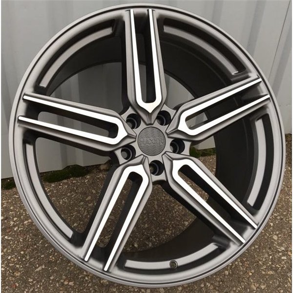 R20x10  5X112  ET  38  66.5  B1382  (HX015)  Grey Polished Half Matt (MGHM)  For HAXER  (K7)  ((AKC 110 Eur) Rear+Front)