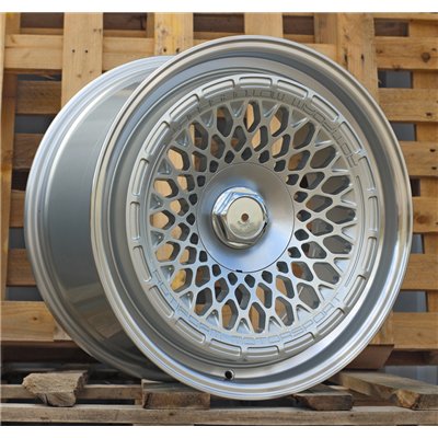R18x9.5  10X112/120  ET  35  72.6  1308B  Silver Shining+Polished Lip (SSPL)  For RACINGLINE  (Z4)  (ROTIFORM MOTOSPORT Style Re