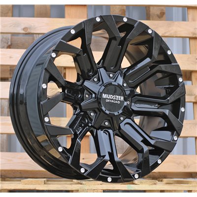 R20x9  8X170  ET  0  125.1  B1417  Black (BL)  For 4X4  (K3)